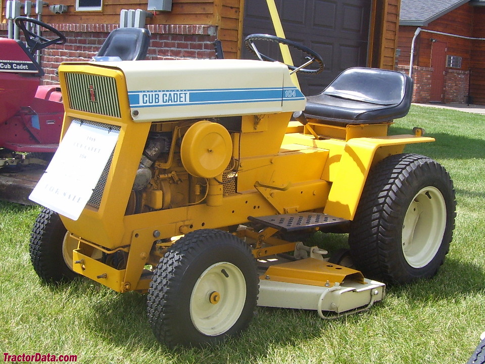 cub cadet 104